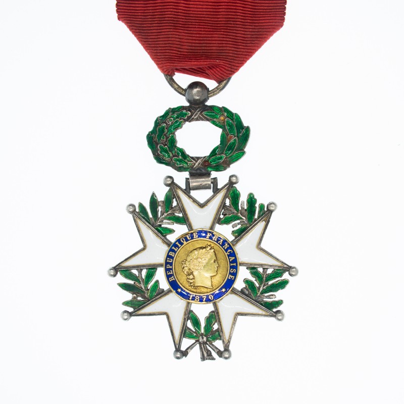 Médaille de la légion d’honneur, modèle dit à filets, d’époque 3eme République.