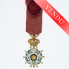 Belle médaille en or d’officier de l’ordre de la légion d’honneur d’époque second empire. En réduction.