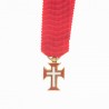 Médaille miniature de l’ordre du Christ.