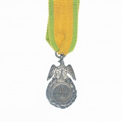 Miniature de la médaille militaire d’époque Second Empire du 2eme type.