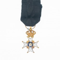 Suède. Médaille de l’ordre...