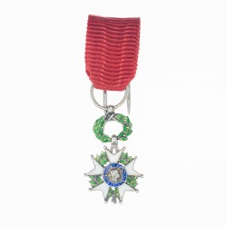 Médaille de l'ordre de la légion d'honneur en miniature d’époque 3eme République.