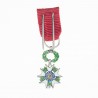 Médaille de l'ordre de la légion d'honneur en miniature d’époque 3eme République.