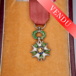 Miniature medal of the...