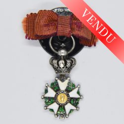 Médaille miniature la la légion d’honneur d’époque Second Empire.