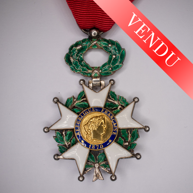 Médaille de la légion d’honneur, d’époque 3eme république.