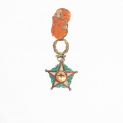 Médaille miniature d’officier de l’ordre du Ouissam Alaouite