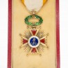 Espagne. Médaille de l’ordre d’Isabel la Catholique en or et émail.