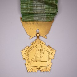 Médaille d'officier des collectivités locales.