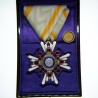Japon.  Médaille de l’ordre du trésor sacré de 5eme classe.