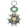 Légion d’honneur, médaille accidentée, manques les émaux des branches.