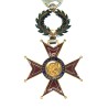 Médaille d’officier de l’éducation sociale. Avec son ruban d’officier.