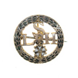 Insigne à épingle de la société de la légion d’honneur. Drago à Paris.