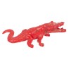 Mini crocodile rouge de Richard Orlinski
