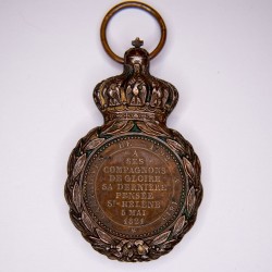 Médaille de Saint Hélène en bronze.