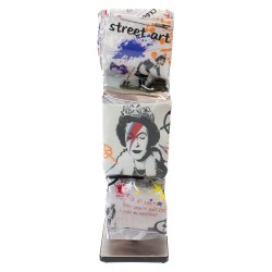 Ad van Hassel - Bonbon d’art en hommage Banksy. n°2