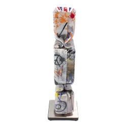 Ad van Hassel - Bonbon d’art en hommage Banksy. n°2
