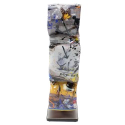Ad van Hassel - Bonbon d’art en hommage Banksy. n°3 Judo