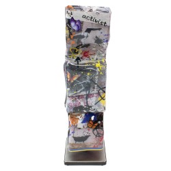 Ad van Hassel - Bonbon d’art en hommage Banksy. n°3 Judo