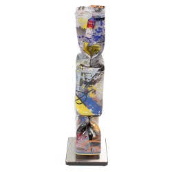 Ad van Hassel - Bonbon d’art en hommage Banksy. n°3 Judo