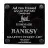 Ad van Hassel - Bonbon d’art en hommage Banksy. n°3 Judo