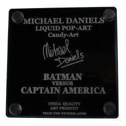 Michael Daniels - Luxury Art Candy / Captain America vs Batman