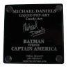 Michael Daniels - Luxury Art Candy / Captain America vs Batman