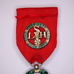 Officer's Medal of the Third Republic Of Honour with insignia