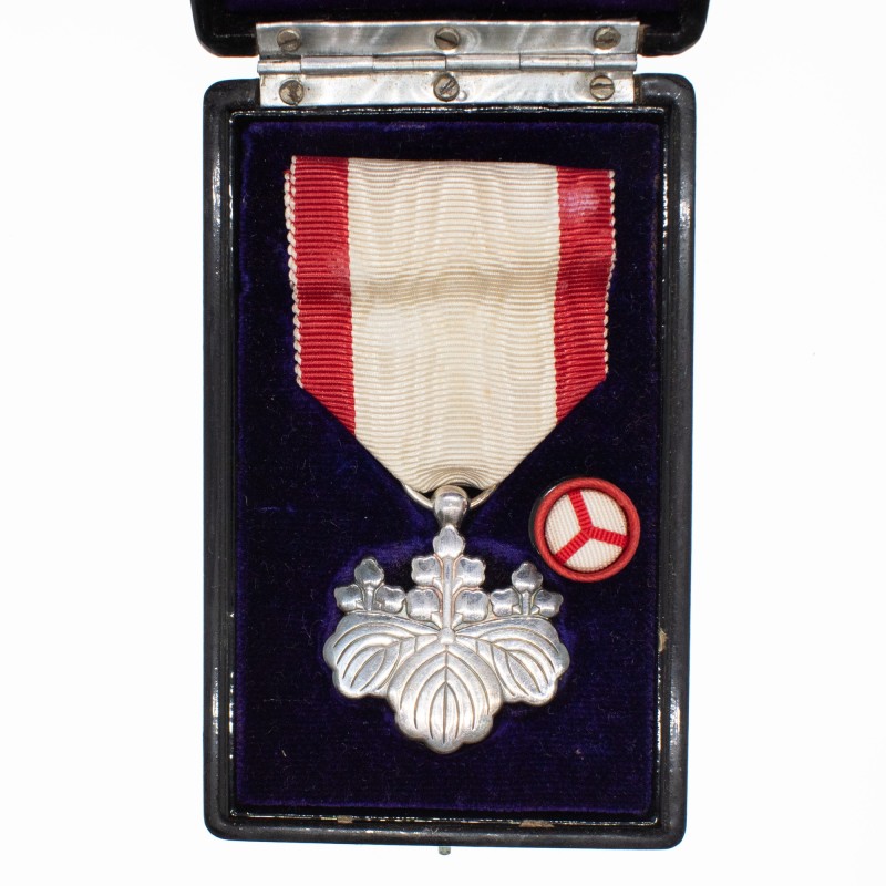 JAPON Ordre du Soleil Levant, médaille de 8eme classe.