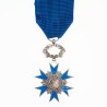 Médaille du mérite national en miniature.  Centres en deux parties