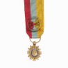 Médaille miniature d’officier en or de l’ordre de Simon Bolivar.