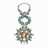 Légion d'honneur, médaille miniature orné de diamants.