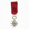 Très belle médaille de luxe d’officier de la Légion d’Honneur en or.