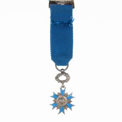 Médaille du mérite national en miniature.