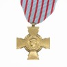 Croix du combattant.  Avec son ruban.