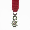 Petite médaille miniature de l'ordre de la Légion d’honneur d’époque 4eme république.