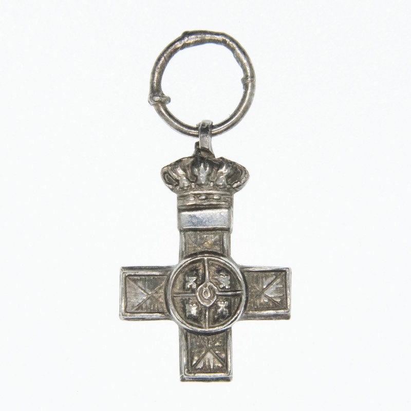 Espagne.  Miniature de la croix du mérite militaire.