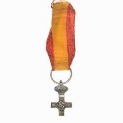 Espagne. Croix miniature de du mérite militaire.