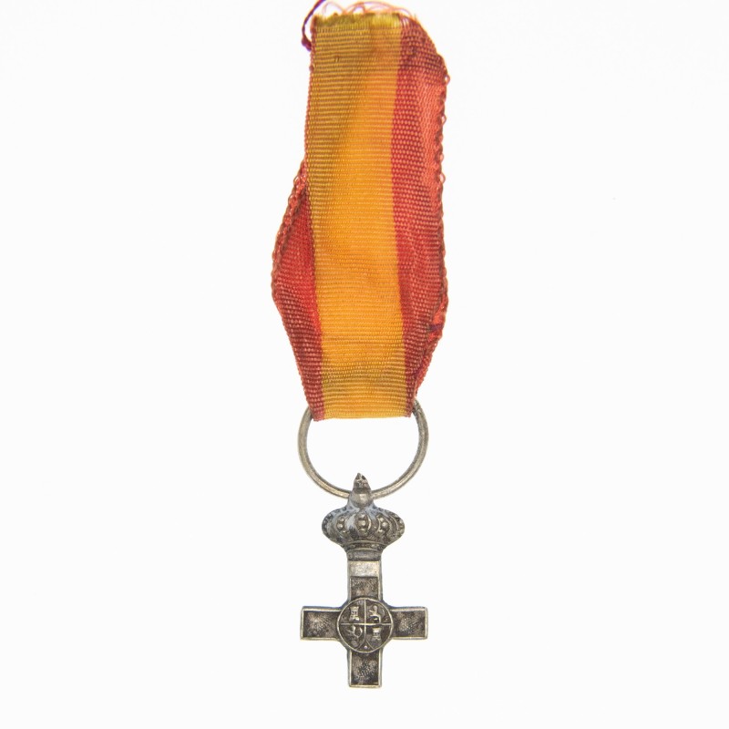Espagne. Croix miniature de du mérite militaire.