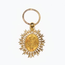 Jolie miniature de l’ordre de Simon Bolivard en or.