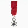 Belle miniature de luxe de l’ordre de la Légion d’Honneur ornée de diamants.