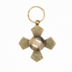 NICARAGUA.  Rare et belle médaille de l’ordre de Ruben Dario en or et émail.