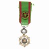 Très belle médaille d’officier de l’ordre du Mérite Agricole. Rare modèle de luxe en or sertie de diamants.