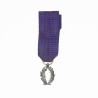 Médaille miniature des palmes académiques.