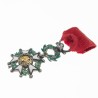 Miniature de la légion d'honneur d'époque second empire avec un diamant à la bélière.