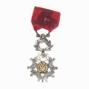 Miniature de la légion d'honneur d'époque second empire avec un diamant à la bélière.