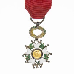 Médaille en reduction de la légion d'honneur d'époque IIIème République.
