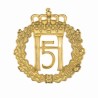 NORVEGE  Insigne de béret des forces de défense Norvégiennes pour le Roi Harald V.