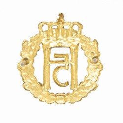 NORVEGE  Insigne de béret des forces de défense Norvégiennes pour le Roi Harald V.
