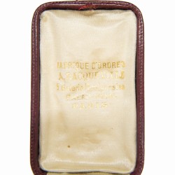 Médaille d'officier en miniature de l’ordre de la légion d’honneur, en or et émail.